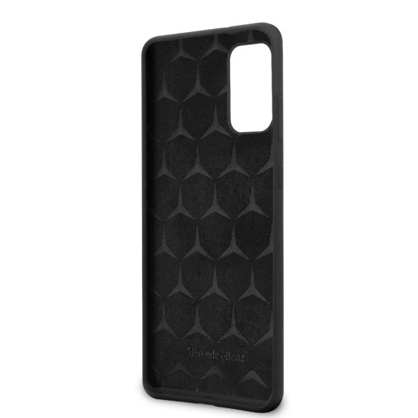 Калъф Mercedes Silicone Line за Samsung Galaxy S20+ - Черен