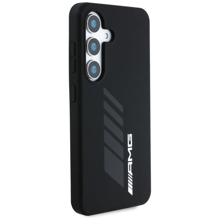 Калъф AMG Oversize Rhombs MagSafe за Samsung Galaxy S25 - черен