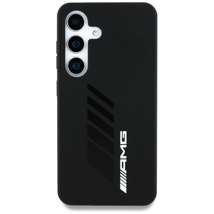 Калъф AMG Oversize Rhombs MagSafe за Samsung Galaxy S25 - черен