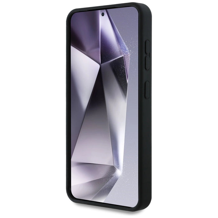 Калъф AMG Oversize Rhombs MagSafe за Samsung Galaxy S25 - черен