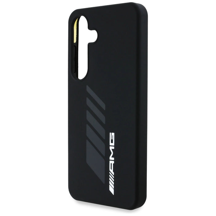 Калъф AMG Oversize Rhombs MagSafe за Samsung Galaxy S25 - черен