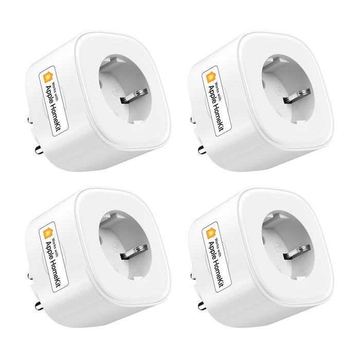 Meross MSS210HKQUA-EU (HomeKIt) смарт контакт (четири пакета)