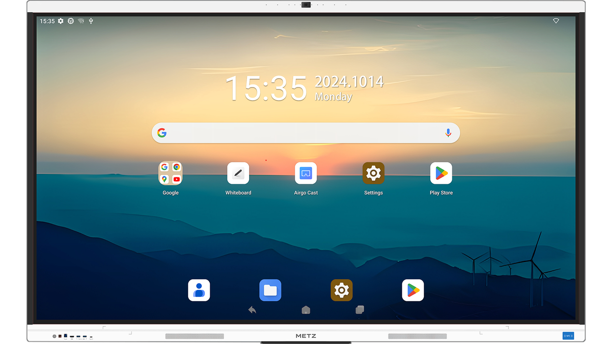 METZ Интерактивен тъч дисплей с вградена камера 75SG1 75&quot;