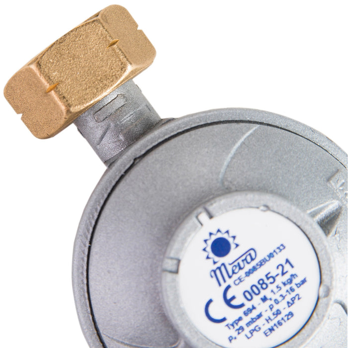 Редуктор за газова бутилка LPG 37mbar 1.5kg/h Тип 694