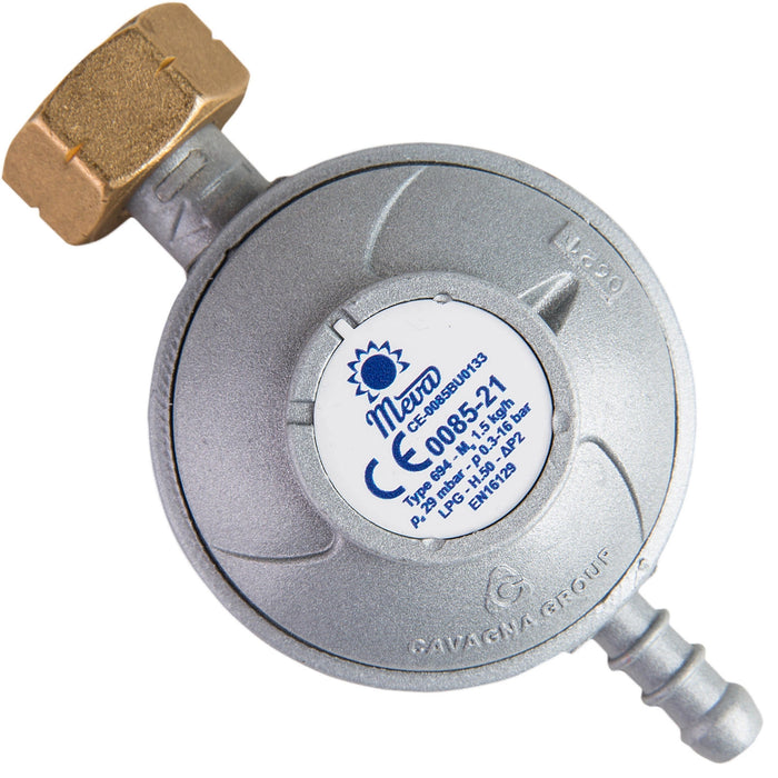 Редуктор за газова бутилка LPG 37mbar 1.5kg/h Тип 694