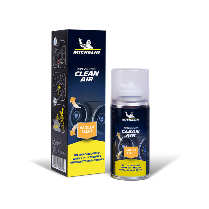 СПРЕЙ ЗА ПОЧИСТВАНЕ НА АВТОКЛИМАТИЦИ 150ML MICHELIN VANILLA
