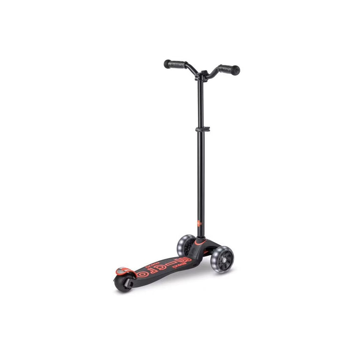 Maxi Micro Deluxe Pro LED тротинетка Black Red