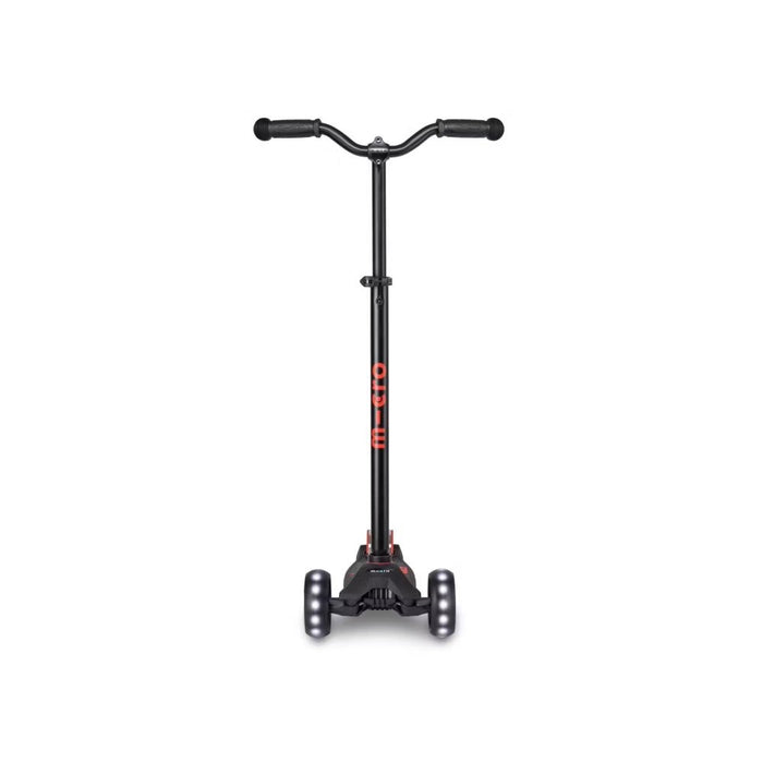 Maxi Micro Deluxe Pro LED тротинетка Black Red