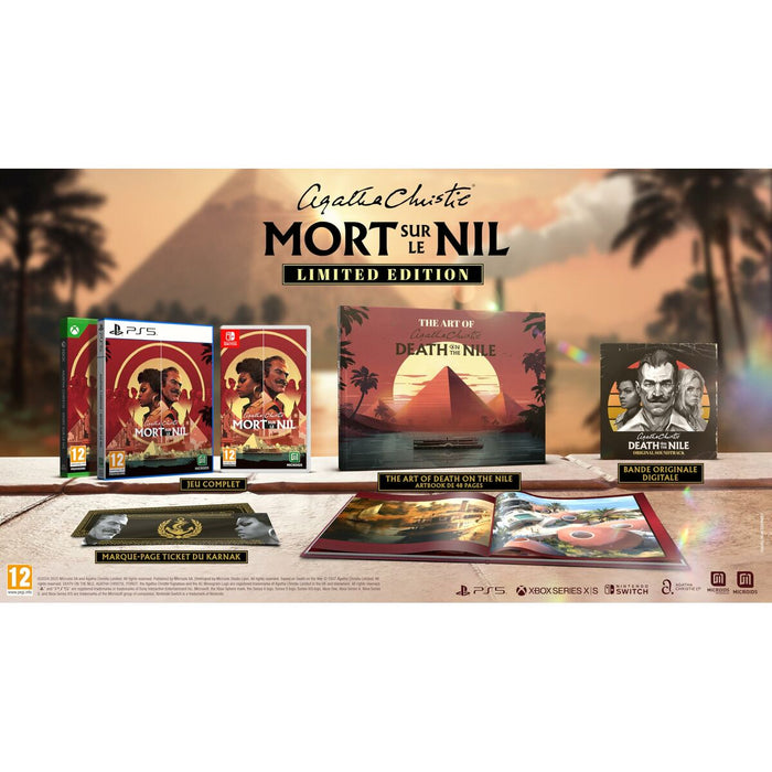 Видеоигра PlayStation 5 Microids Agatha Christie - Mort sur le Nil