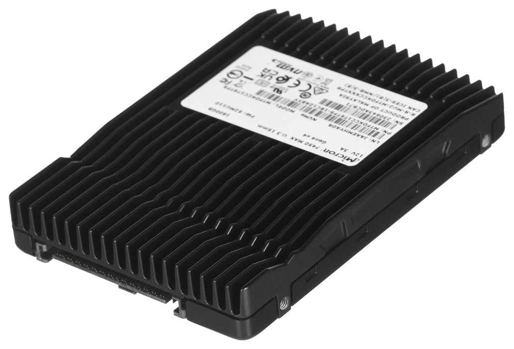 SSD Micron 7450 MAX 1.6TB U.3 (15 мм) NVMe PCI 4.0 MTFDKCC1T6TFS-1BC1ZABYYR (DWPD 3)
