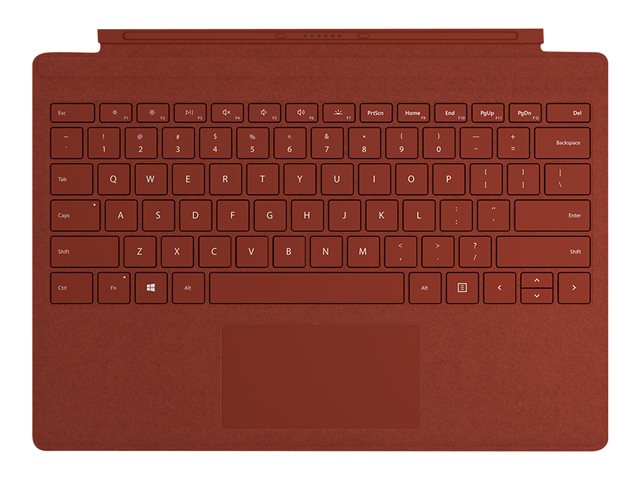 MICROSOFT SPro Type Cover Comm Demo M1725 SC English International Poppy Red Europe 1 Лиценз Demo