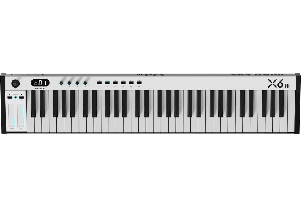 MIDIPLUS X6 III - 3-то поколение контролна клавиатура
