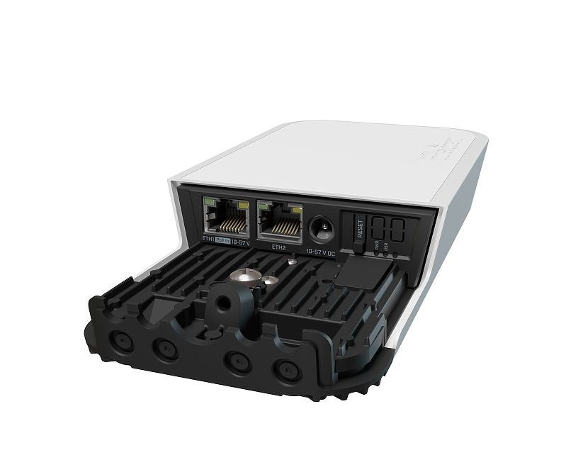 Безжичен Access Point MikroTik wAP ac RBwAPG-5HacD2HnD, 2 x 10/100/1000, 2.4 GHz (300Mpbs)/5GHz (867Mbps)