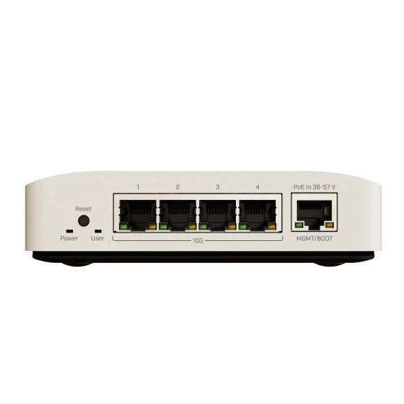 Суич MikroTik -CRS304-4XG-IN, 1 x Gigabit Ethernet ports, 4 x 10G, PoE in:802.3af/at