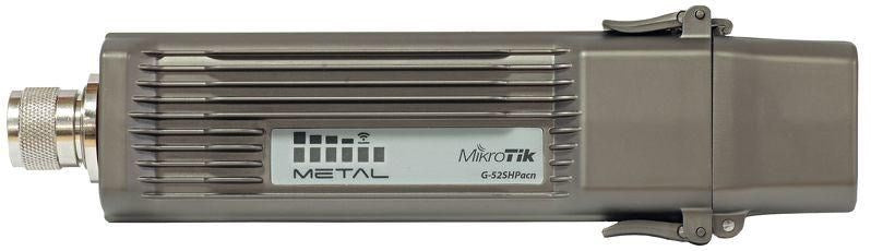 Безжичен Access Point MikroTik Metal 52 ac RBMetalG-52SHPacn, 64MB RAM, 2.4/5GHz