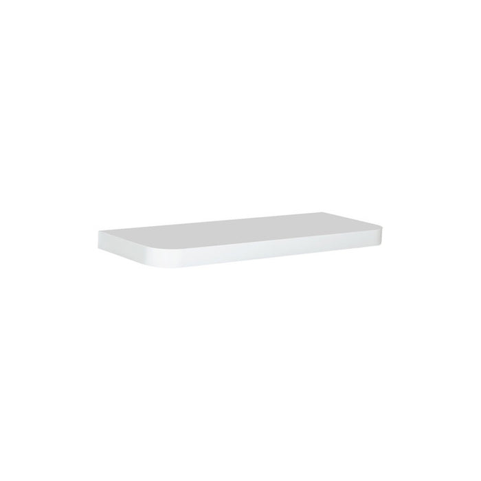 РАФТ СЪС СКРИТ МОНТАЖ MINAR FILLET 60 СМ. БЯЛ ГЛАНЦ