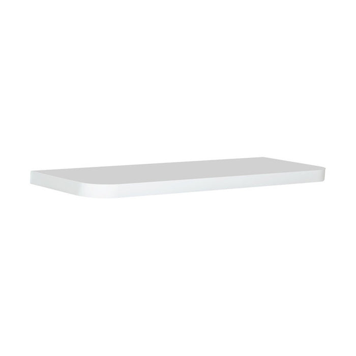 РАФТ СЪС СКРИТ МОНТАЖ MINAR FILLET 80 СМ. БЯЛ ГЛАНЦ