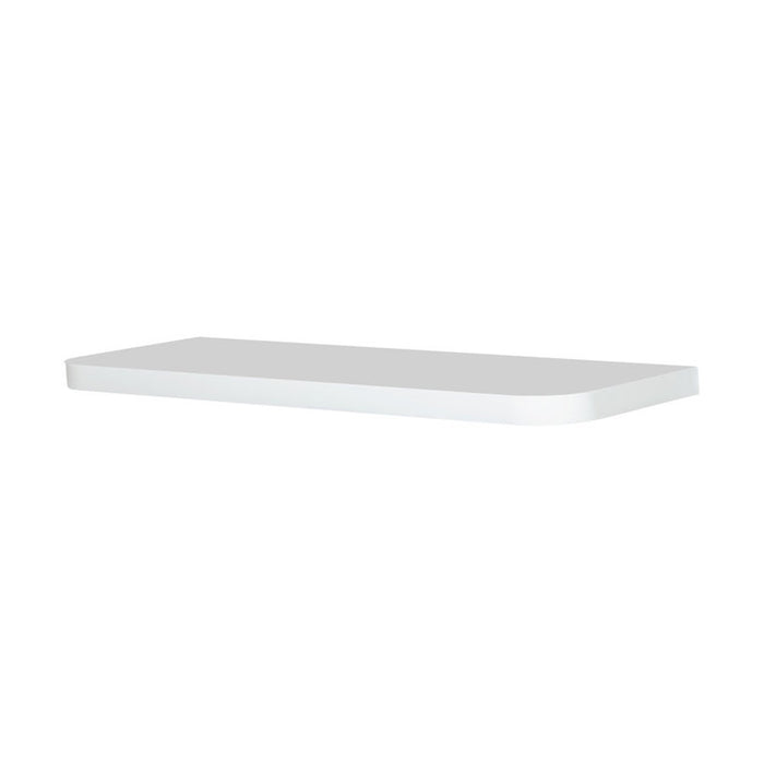 РАФТ СЪС СКРИТ МОНТАЖ MINAR FILLET 80 СМ. БЯЛ ГЛАНЦ