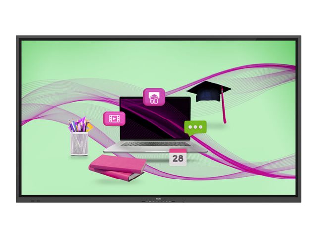 PHILIPS 65BDL4052E/00 65 инча E-Line UHD Android 10 HEIR 20 точки USB-C failover 2x пасивен стилус Interact