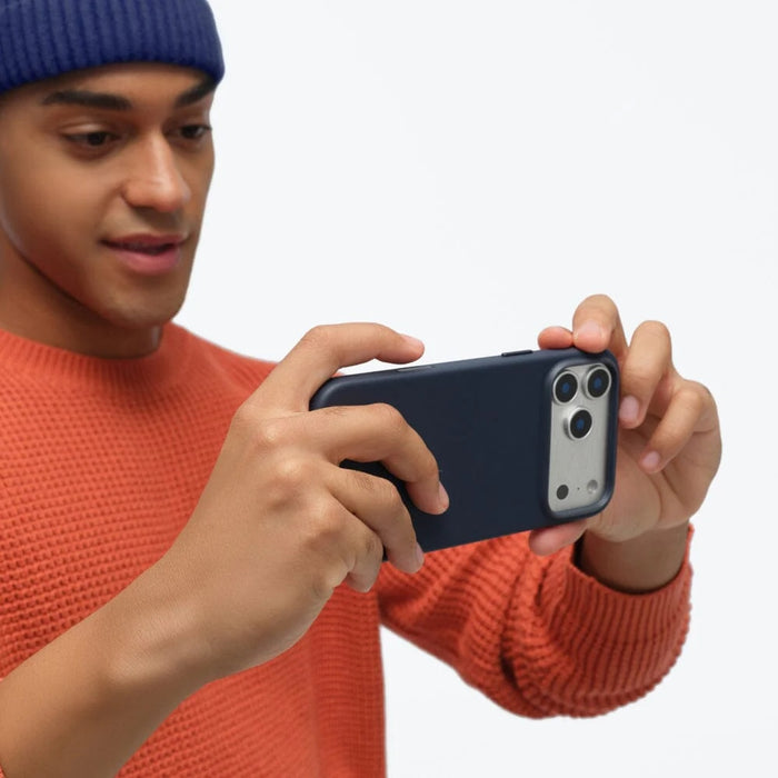 Калъф Moft Snap Movas MagSafe за iPhone 17 Pro Max, тъмносин