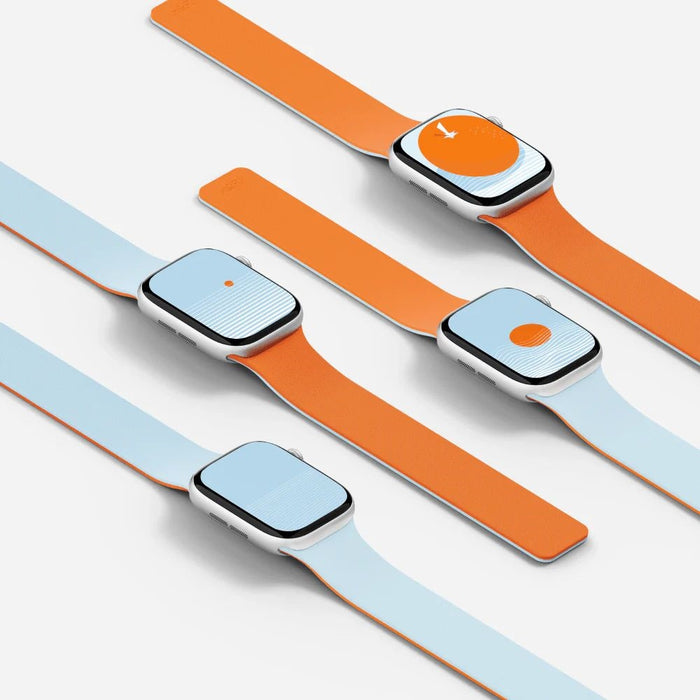 Каишка Moft Snap Duo за Apple Watch 1-5/6/7/8/9/10/11/SE/SE 2/SE 3 (38/40/41/42 мм), sunrise/soothing mist