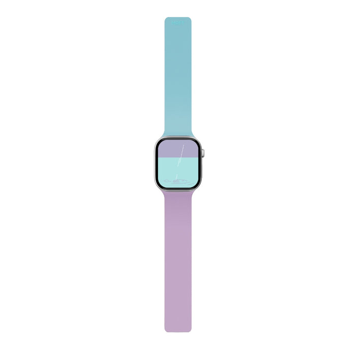 Каишка Moft Snap Duo за Apple Watch 1-5/6/7/8/9/10/11/SE/SE 2/SE 3 (38/40/41/42 мм), пиония/аква