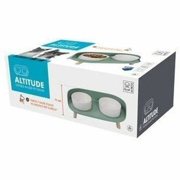 Хранилка за кучета MPETS Altitude 50 ml Неръждаема стомана Двоен