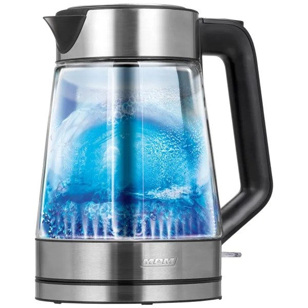 MPM MCZ-122 електрическа кана 1.7 L 2200 W Черна, Неръждаема стомана