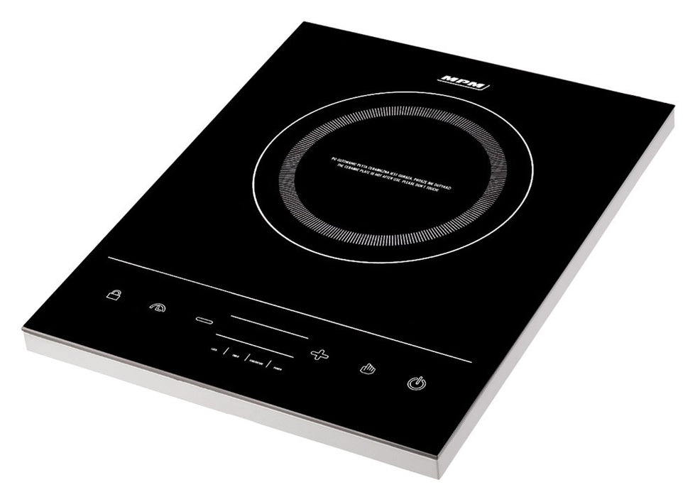 Индукционна готварска печка MPM MKE-06 1800 W, 1 котлон, черна