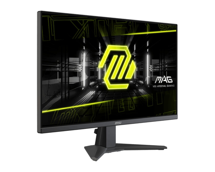 MSI MAG 275F, 27",180Hz, Rapid IPS, 0.5ms,1920x1080, Adaptive-Sync,80% DCI-P3, AG, 250 nist, 1000:1, 100M:1, DP(1.4), 2xHDMI(2.0b), Наклон -5/+20, VESA, 9S6-3CE21M-001