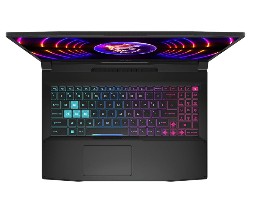 MSI Katana 15 B13VEK, i7-13620H (10C/16T, up to 4.90GHz, 24 MB), RTX 4050 6GB GDDR6 194 AI TOPS, 15.6" FHD (1920x1080), 144Hz, IPS-Level, 16GB RAM 2x8 (5200)MHz, 512GB PCIe Gen4x4 SSD, WiFi 6E, BT5.3, 4-Zone RGB Gaming Keyboard, NO OS, 53.5 Whrs, 2.25 kg