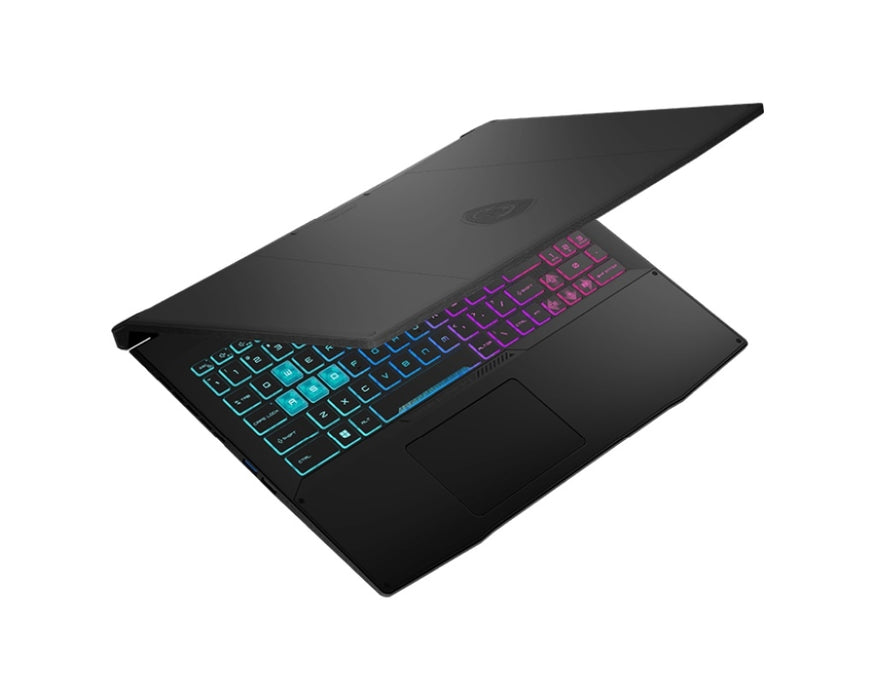 MSI Katana 15 B13VFK, i5-13420H (8C/12T, до 4.60GHz, 12 MB), RTX 4060 8GB GDDR6 233 AI TOPS, w/MUX, 15.6" QHD (2560x1440), 165Hz IPS-ниво DCI-P3 100%, 16GB DDR5 2x8 5200MHz, 512GB PCIe Gen4x4 SSD, WiFi 6E, BT 5.3, 4-зонов RGB Gaming Kbd, БЕЗ OS, 2,25 k