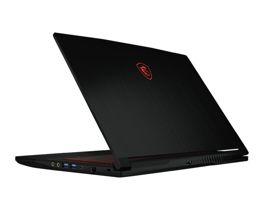 MSI Thin GF63 12UC, i7-12650H (10C/16T up to 4.70 GHz, 24 MB), 15.6" FHD (1920x1080) AG, 144Hz, IPS-Level, RTX 3050 4GB GDDR6, 8GB DDR4 3200, 512GB NVMe PCIe SSD Gen4x4, Red Backlit Gaming Keyboard, NO OS, 2Y, Black