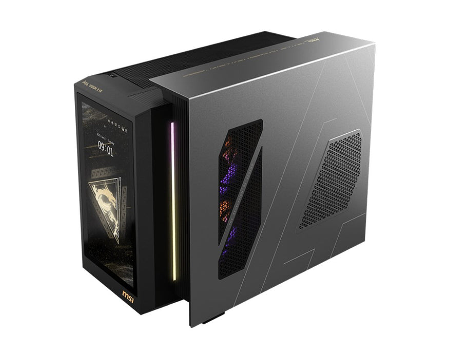 MSI MEG Vision X AI 2NVZ9-003EU Intel Core Ultra 9 285K 64 GB DDR5-SDRAM 2 TB SSD NVIDIA GeForce RTX 5090 Windows 11 Home Desktop PC Черен
