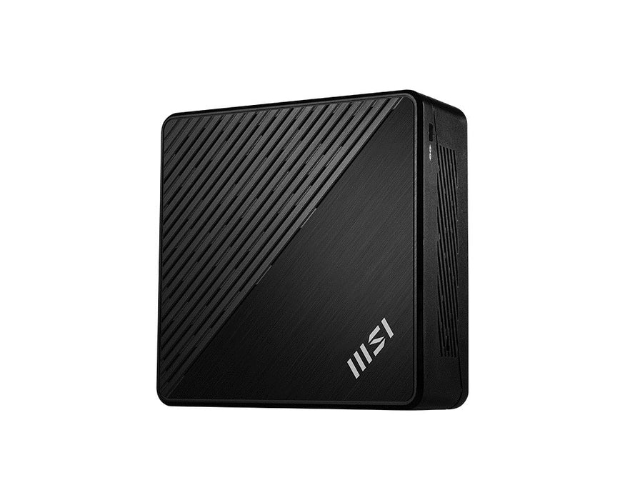 MSI Cubi ADL-002EU N100 mini PC Intel Celeron N 4 GB DDR4-SDRAM 128 GB SSD Windows 11 Pro Workstation Черен