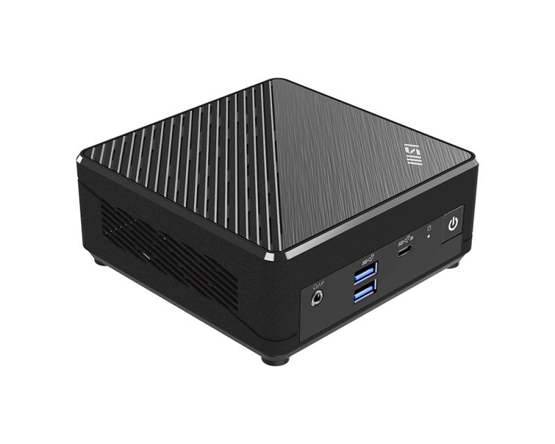 MSI Cubi ADL-002EU N100 mini PC Intel Celeron N 4 GB DDR4-SDRAM 128 GB SSD Windows 11 Pro Workstation Черен
