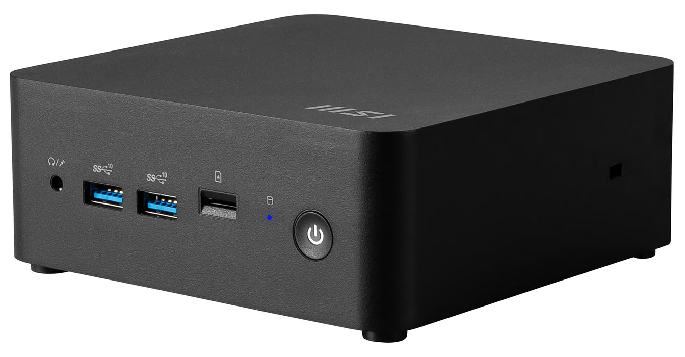 MSI Cubi NUC 1M-002EU Intel Core 5 120U 8 GB DDR5-SDRAM 512 GB SSD Windows 11 Pro черен