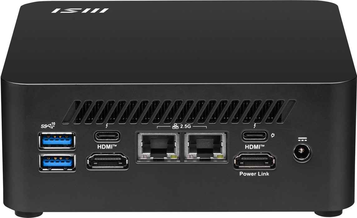 MSI Cubi NUC 1M-002EU Intel Core 5 120U 8 GB DDR5-SDRAM 512 GB SSD Windows 11 Pro черен