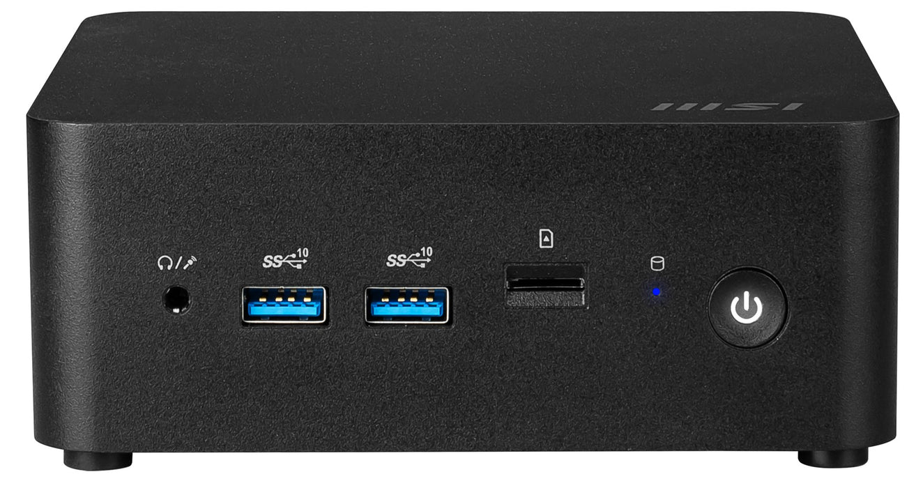 MSI Cubi NUC 1M-002EU Intel Core 5 120U 8 GB DDR5-SDRAM 512 GB SSD Windows 11 Pro черен
