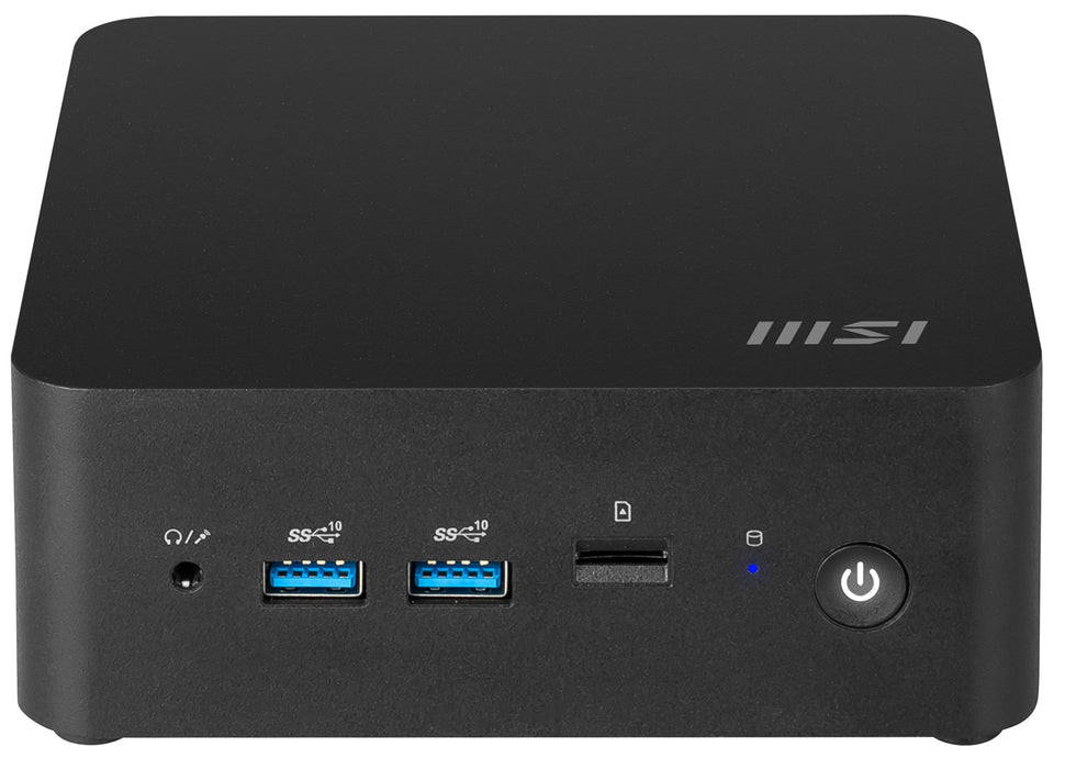MSI Cubi NUC 1M-002EU Intel Core 5 120U 8 GB DDR5-SDRAM 512 GB SSD Windows 11 Pro черен