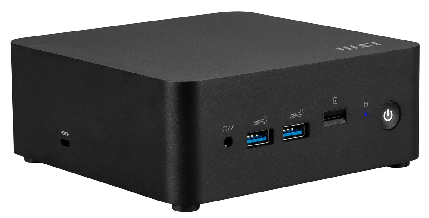 MSI Cubi NUC 1M-002EU Intel Core 5 120U 8 GB DDR5-SDRAM 512 GB SSD Windows 11 Pro черен