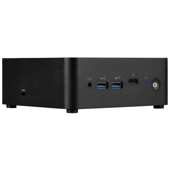 MSI Cubi NUC 1M-003EU Intel Core 3 100U 8 GB DDR5-SDRAM 512 GB SSD Windows 11 Pro Mini PC черен