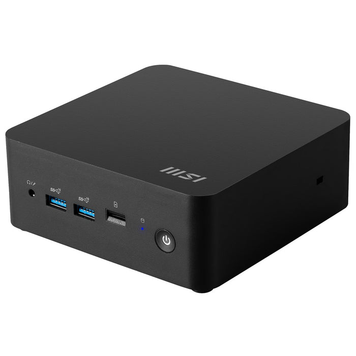 MSI Cubi NUC 1M-003EU Intel Core 3 100U 8 GB DDR5-SDRAM 512 GB SSD Windows 11 Pro Mini PC черен