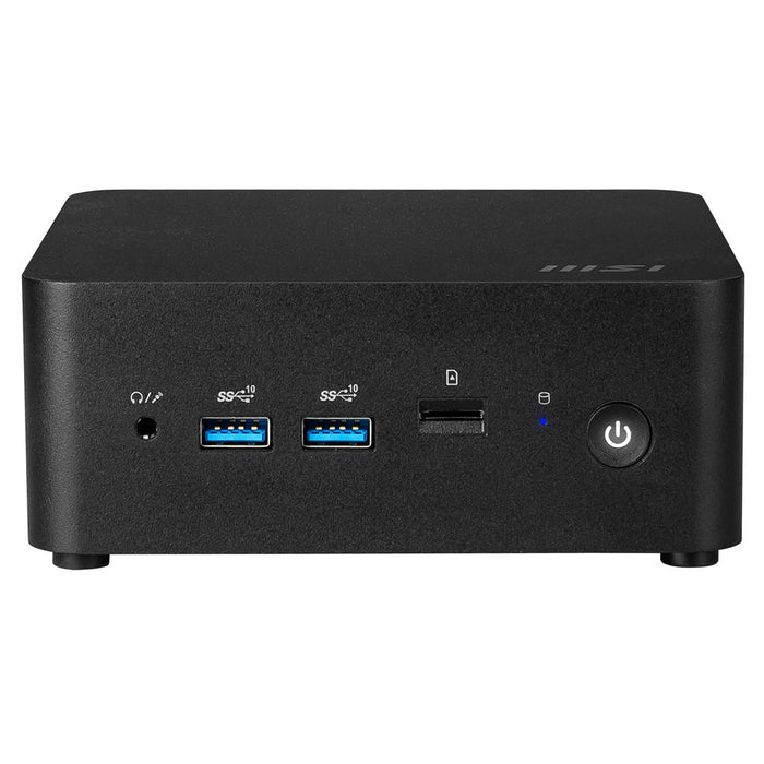 MSI Cubi NUC 1M-003EU Intel Core 3 100U 8 GB DDR5-SDRAM 512 GB SSD Windows 11 Pro Mini PC черен