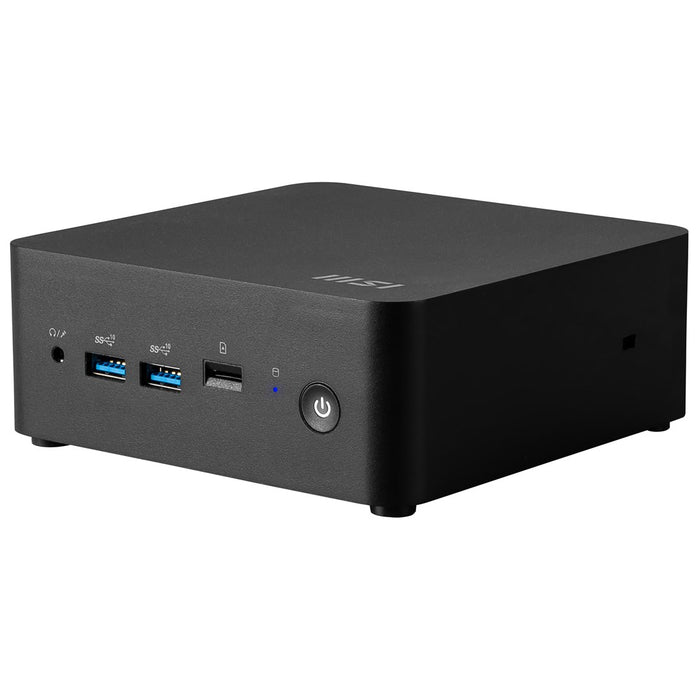 MSI Cubi NUC 1M-003EU Intel Core 3 100U 8 GB DDR5-SDRAM 512 GB SSD Windows 11 Pro Mini PC черен