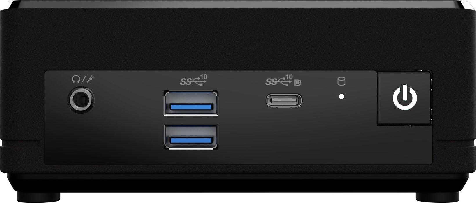 MSI CUBI N ADL S-226BEU PC/работна станция barebone 0.7L размер PC Черен N200
