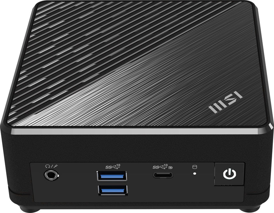 MSI CUBI N ADL S-226BEU PC/работна станция barebone 0.7L размер PC Черен N200