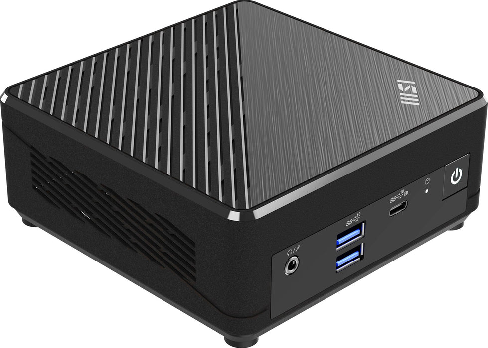 MSI CUBI N ADL S-226BEU PC/работна станция barebone 0.7L размер PC Черен N200