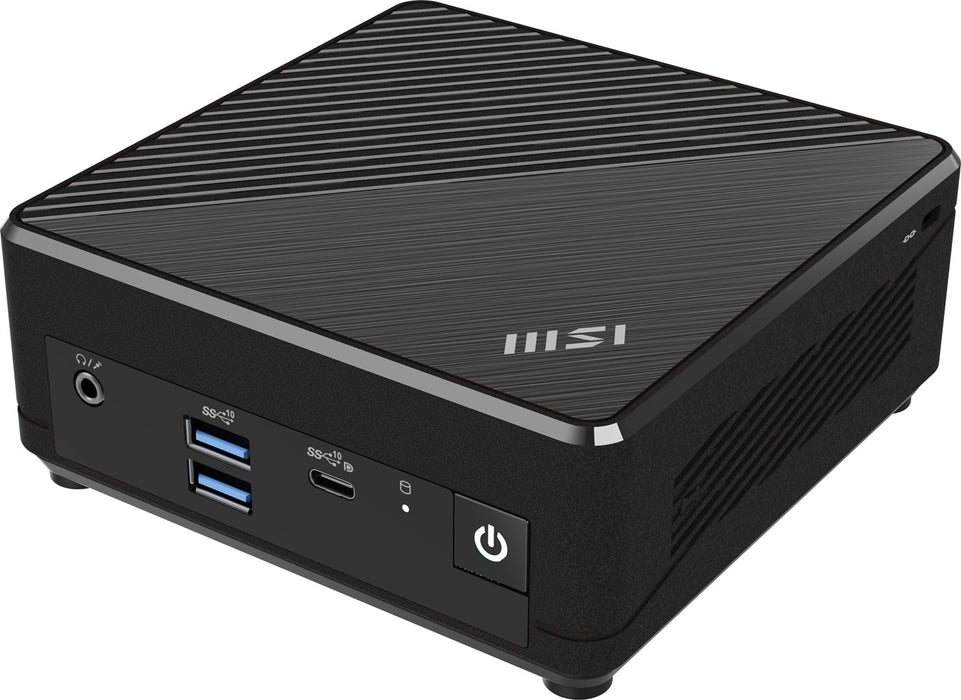 MSI CUBI N ADL S-226BEU PC/работна станция barebone 0.7L размер PC Черен N200