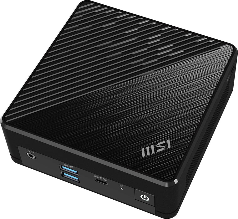 MSI CUBI N ADL S-226BEU PC/работна станция barebone 0.7L размер PC Черен N200